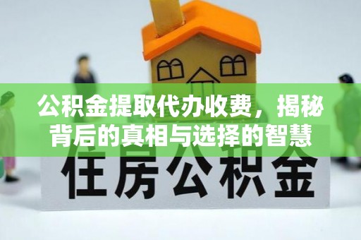 浑南公积金提取代办收费，揭秘背后的真相与选择的智慧