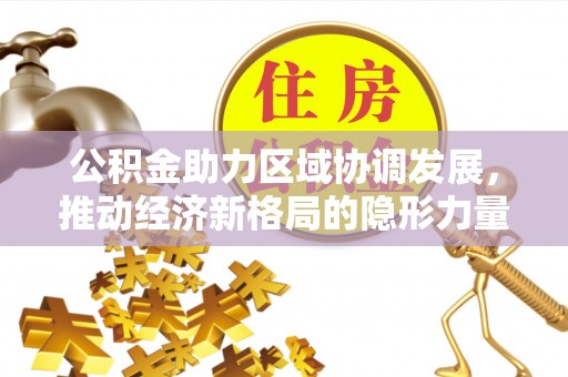 浑南公积金助力区域协调发展，推动经济新格局的隐形力量