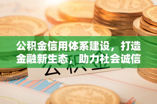 浑南公积金信用体系建设，打造金融新生态，助力社会诚信发展