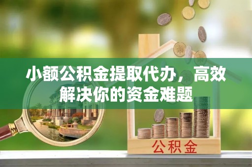 浑南小额公积金提取代办，高效解决你的资金难题