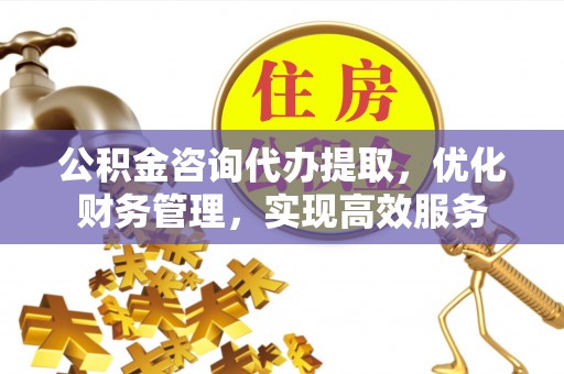浑南公积金咨询代办提取，优化财务管理，实现高效服务