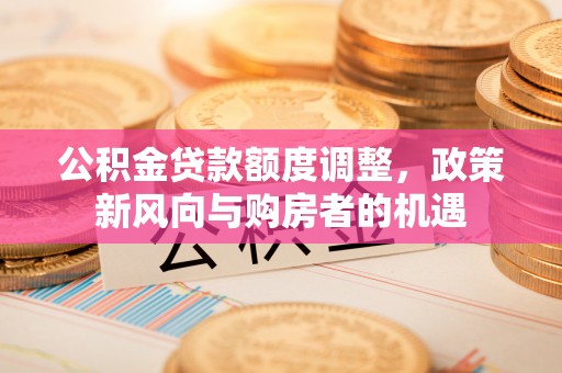 浑南公积金贷款额度调整，政策新风向与购房者的机遇