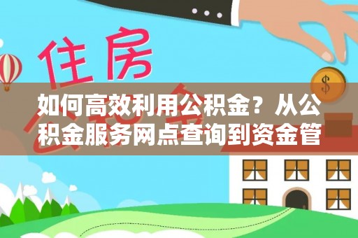 浑南如何高效利用公积金？从公积金服务网点查询到资金管理全攻略