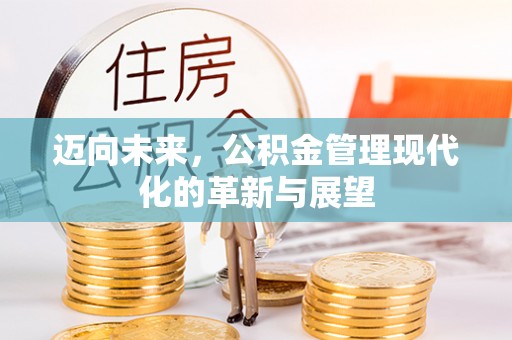 浑南迈向未来，公积金管理现代化的革新与展望