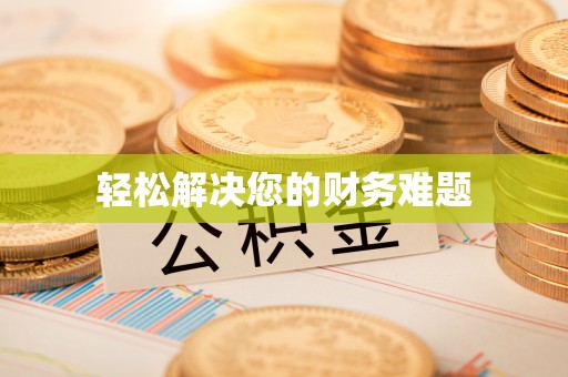 浑南轻松解决您的财务难题