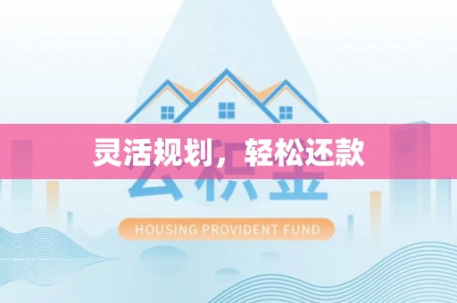 浑南灵活规划，轻松还款